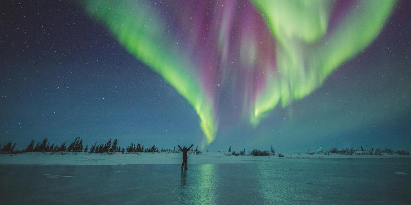 Matka järvien ja revontulien maan halki